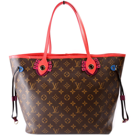 Louis Vuitton Neverfull w/Wallet MM Totem