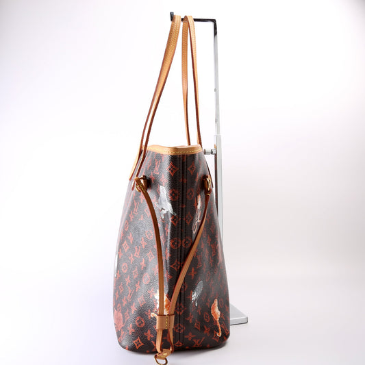 Louis Vuitton Neverfull w/Wallet MM Catogram
