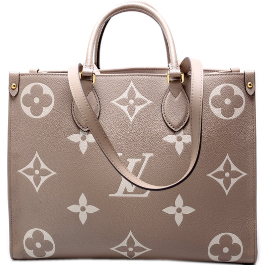 Louis Vuitton ONTHEGO MM Bicolor Empreinte