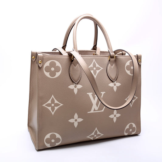 Louis Vuitton ONTHEGO MM Bicolor Empreinte