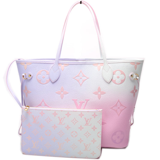 Louis Vuitton Neverfull MM W/Wallet 'Spring In The City' Giant Monogram