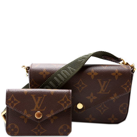 Louis Vuitton Felicie Strap and Go Monogram