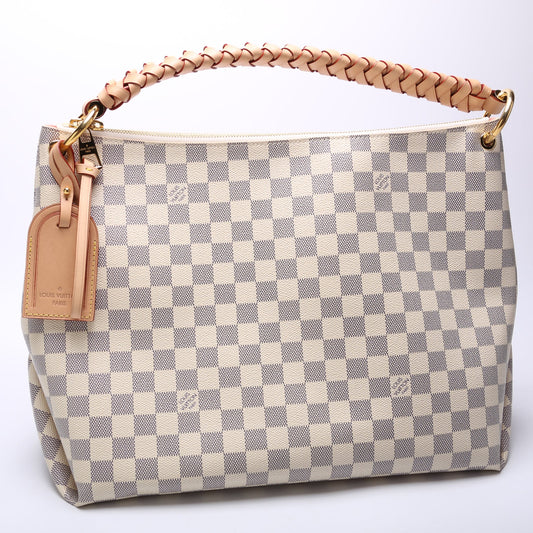 Louis Vuitton Beaubourg Hobo MM Damier Azur