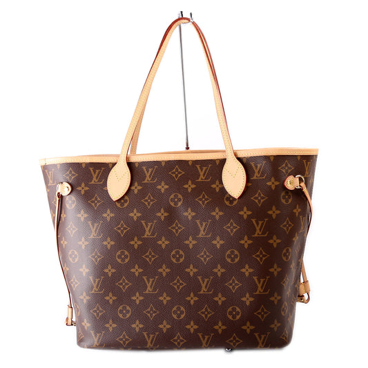 Louis Vuitton Neverfull w/Wallet MM Monogram
