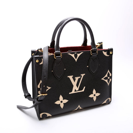Louis Vuitton ONTHEGO PM Bicolor Empreinte