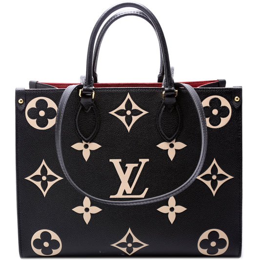 Louis Vuitton ONTHEGO MM Bicolor Empreinte