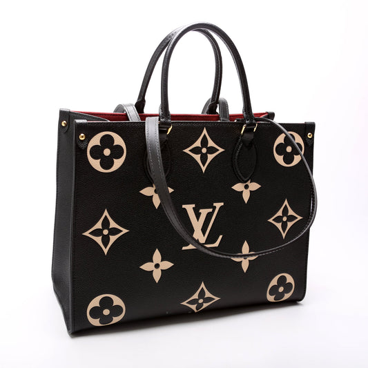Louis Vuitton ONTHEGO MM Bicolor Empreinte