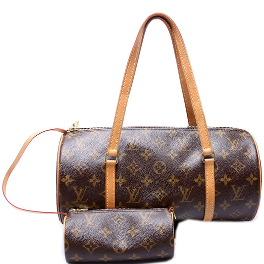 Louis Vuitton Papillon 30 11.5 W/ Pouch Monogram