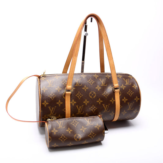 Louis Vuitton Papillon 30 11.5 W/ Pouch Monogram