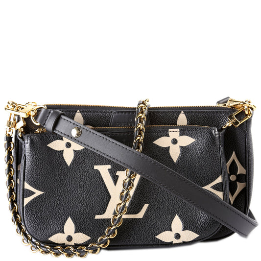 Louis Vuitton Multi Pochette Bicolor Empreinte