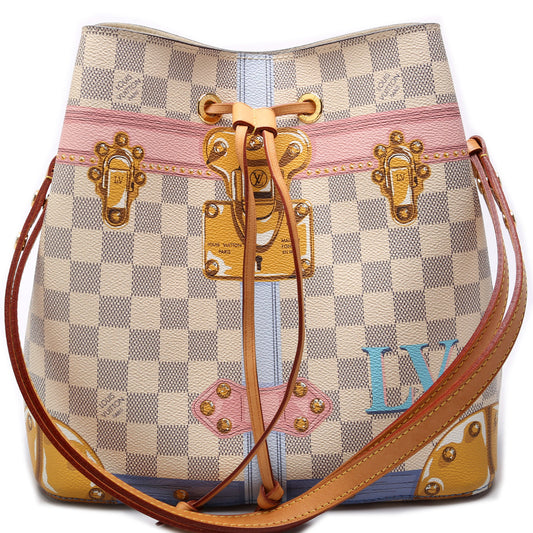 Louis Vuitton Neonoe Summer Trunks Damier Azur