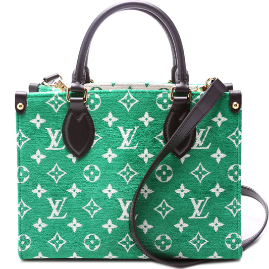 Louis Vuitton ONTHEGO Jacquard Veet Monogram