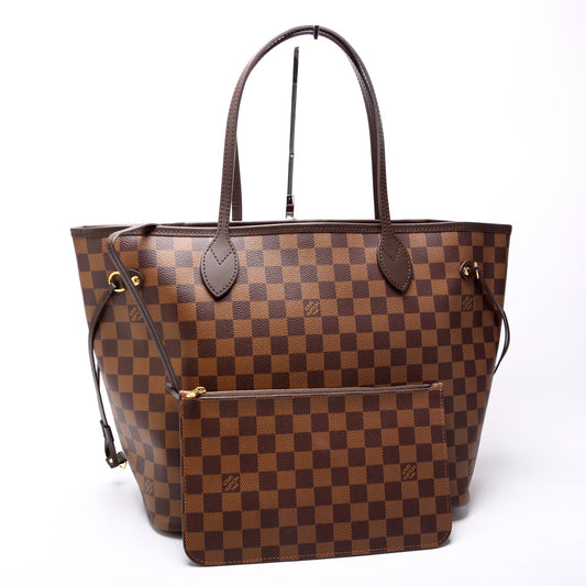 Louis Vuitton Neverful W/Wallet MM Damier Ebene
