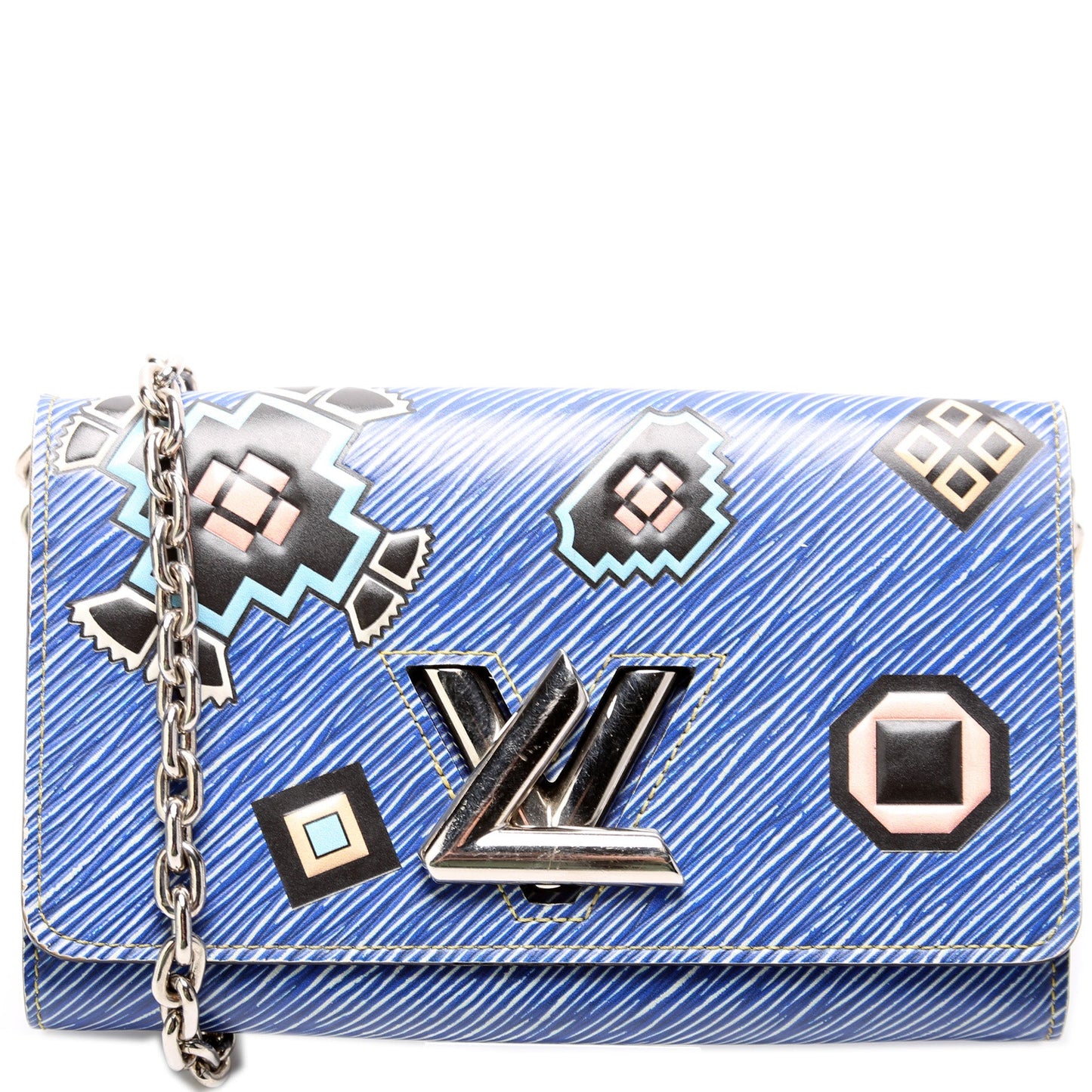 Louis Vuitton Twist Chain Wallet Azteque Epi