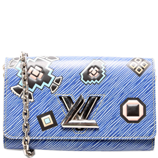 Louis Vuitton Twist Chain Wallet Azteque Epi