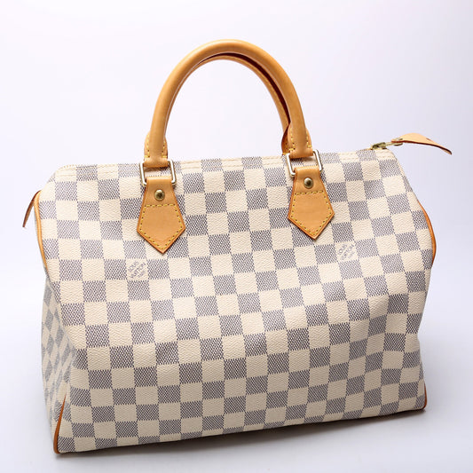 Louis Vuitton Speedy 30 Damier Azur