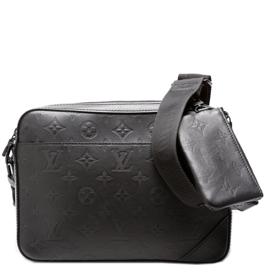 Louis Vuitton Duo Messenger Monogram Shadow Leather
