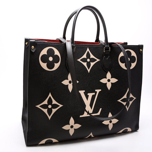 Louis Vuitton ONTHEGO GM Bicolor Empreinte