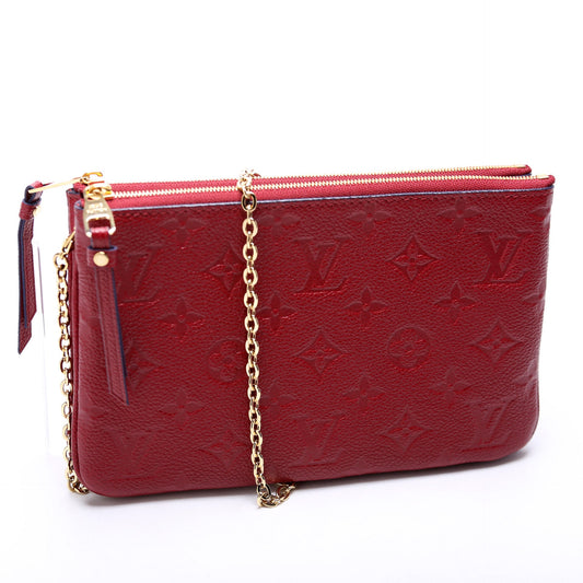 Louis Vuitton Double Zip Pochette Empreinte