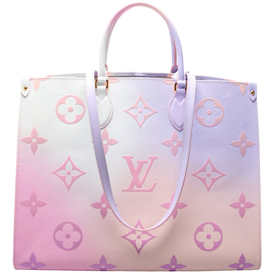 Louis Vuitton ONTHEGO GM Spring in the City Sunrise