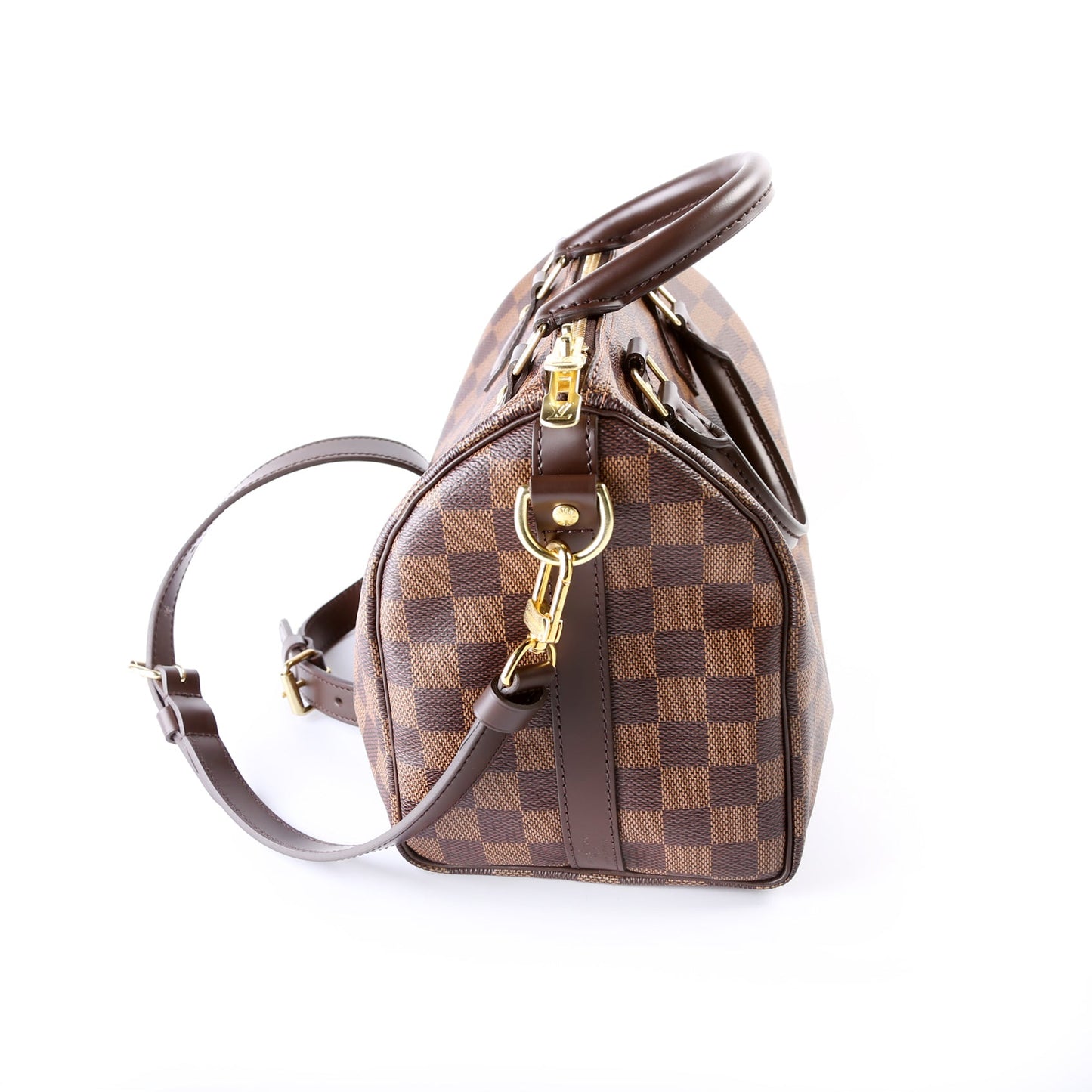 Louis Vuitton Speedy 25 Bandouliere Damier Ebene