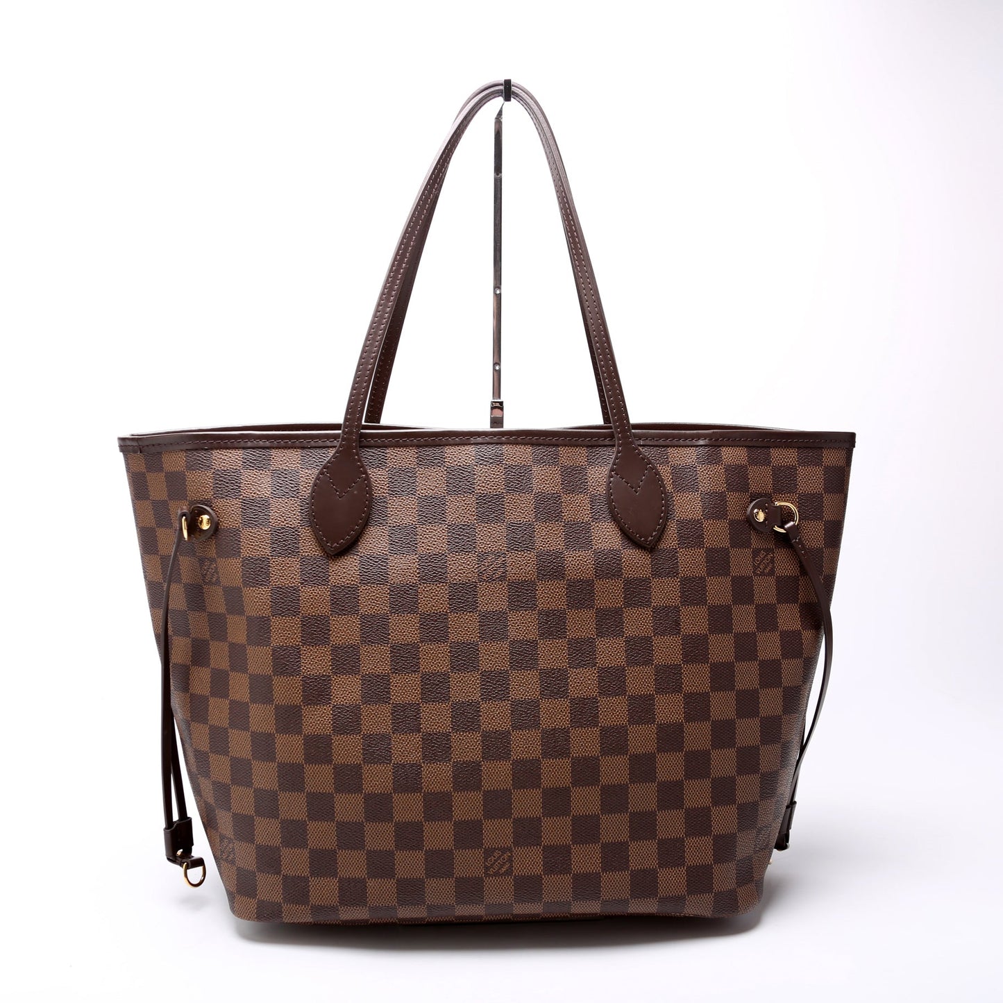 Louis Vuitton Neverfull MM W/Wallet Damier Ebene