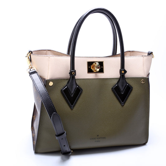 Louis Vuitton On My Side MM Calfskin / Monogram