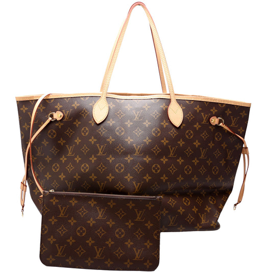 Louis Vuitton Neverfull W/ Wallet GM Monogram