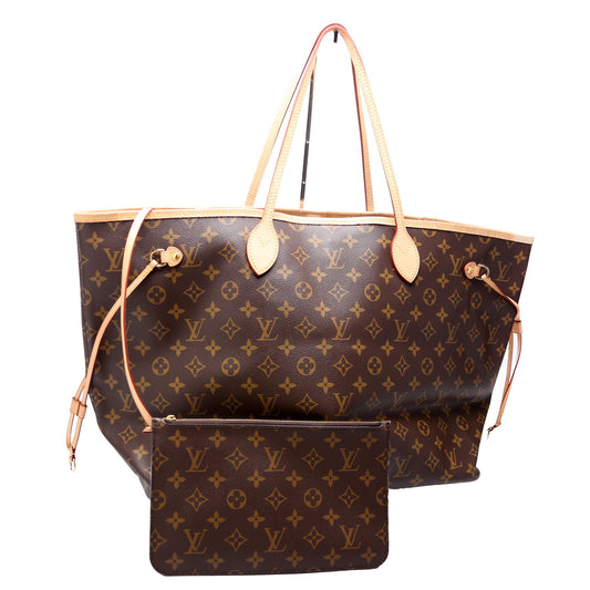 Louis Vuitton Neverfull W/ Wallet GM Monogram