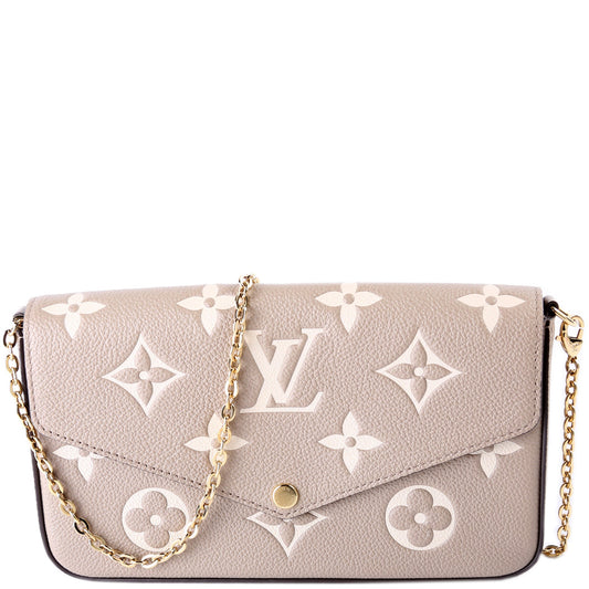 Louis Vuitton Pochette Felicie Bicolor Empreinte