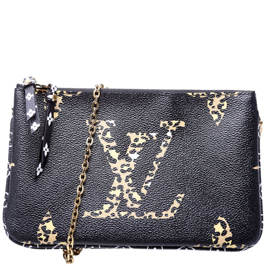 Louis Vuitton Double Zip Pochette Jungle