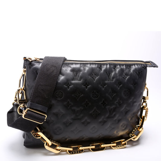 Louis Vuitton Coussin MM Lambskin Black