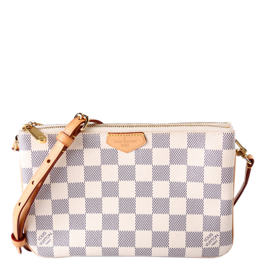 Louis Vuitton Double Zip Pochette Azur