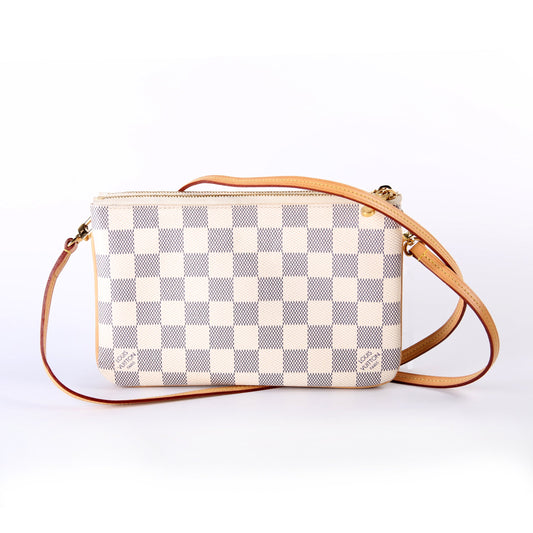 Louis Vuitton Double Zip Pochette Azur