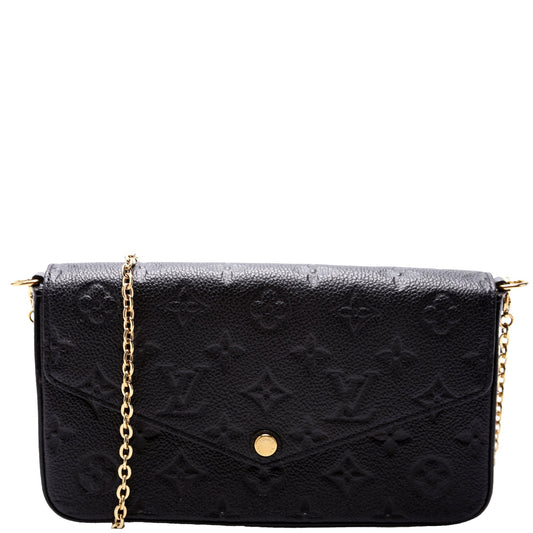 Louis Vuitton Pochette Felicie Empreinte Black