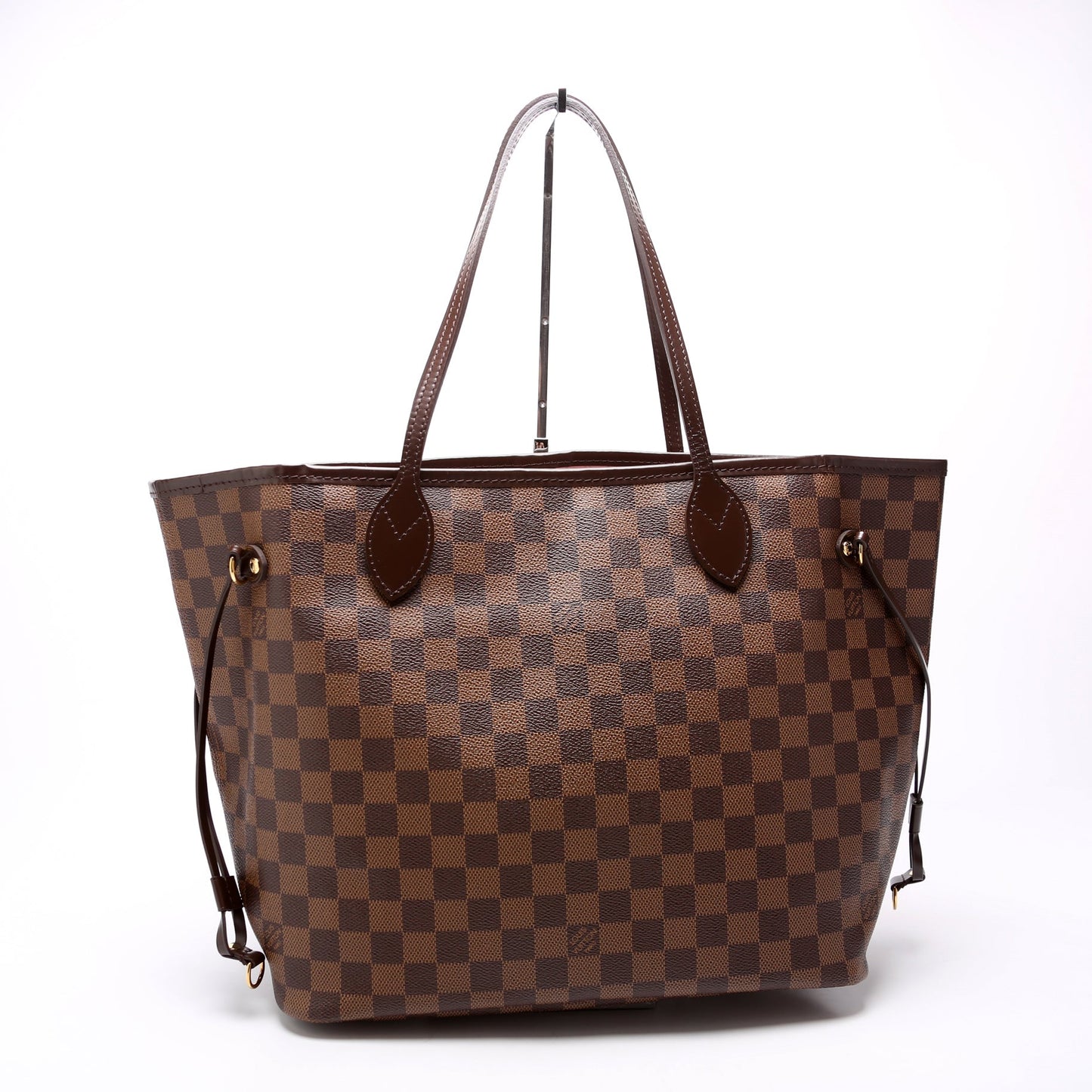 Louis Vuitton Neverfull MM With Wallet Damier Ebene Pink