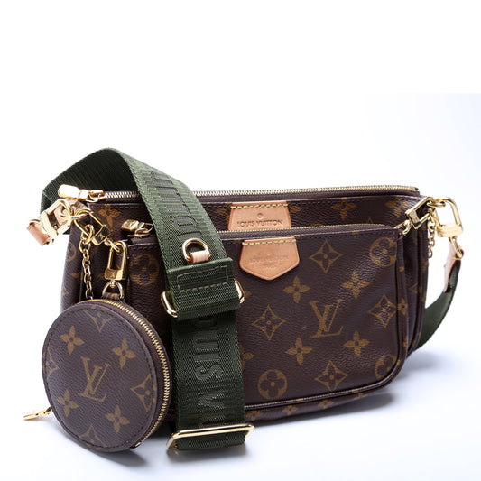 Louis Vuitton Multi Pochette Monogram Green