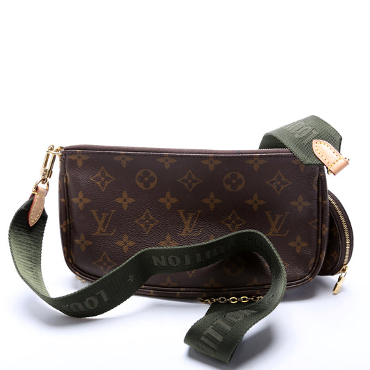 Louis Vuitton Multi Pochette Monogram Green
