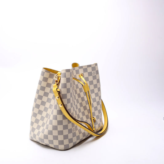 Louis Vuitton Neonoe Damier Azur Yellow
