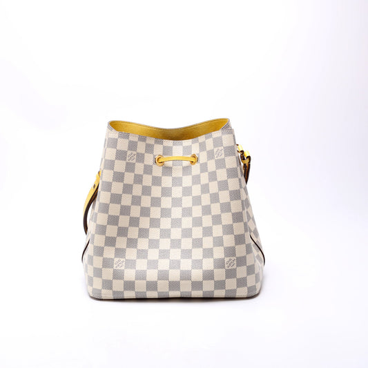 Louis Vuitton Neonoe Damier Azur Yellow