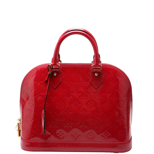 Louis Vuitton Alma PM Vernis Pink