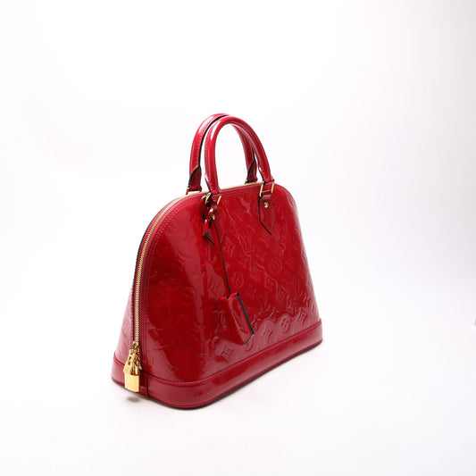 Louis Vuitton Alma PM Vernis Pink