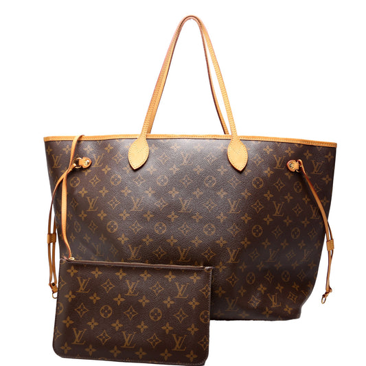 Louis Vuitton Neverfull With Wallet GM Monogram