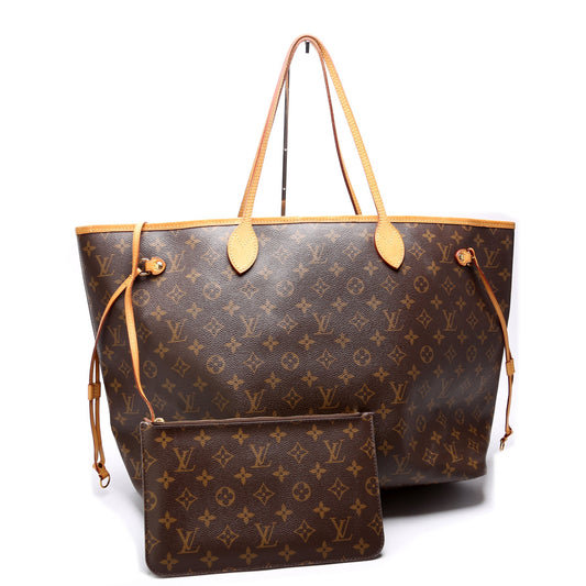 Louis Vuitton Neverfull With Wallet GM Monogram
