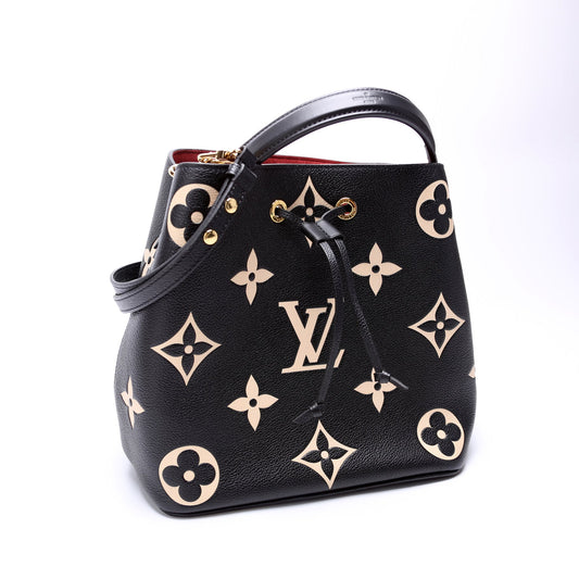 Louis Vuitton Neonoe MM Bicolor Empreinte Black
