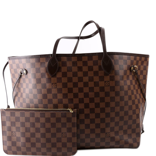 Louis Vuitton Neverfull W/Wallet GM Ebene