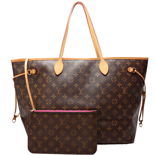 Louis Vuitton Neverfull With Wallet GM Monogram