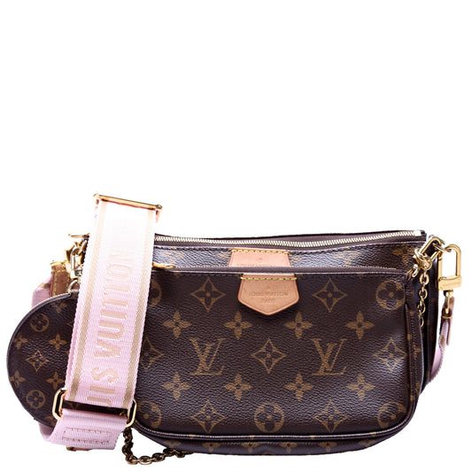 Louis Vuitton Multi Pochette Monogram Pink