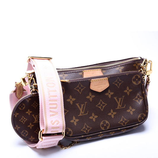 Louis Vuitton Multi Pochette Monogram Pink