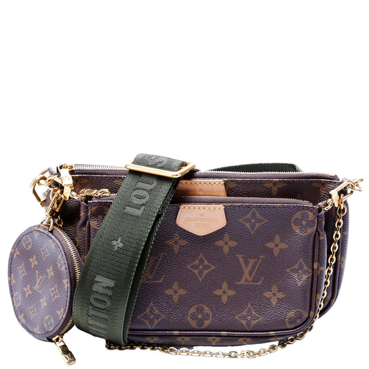 Louis Vuitton Multi Pochette Monogram Green